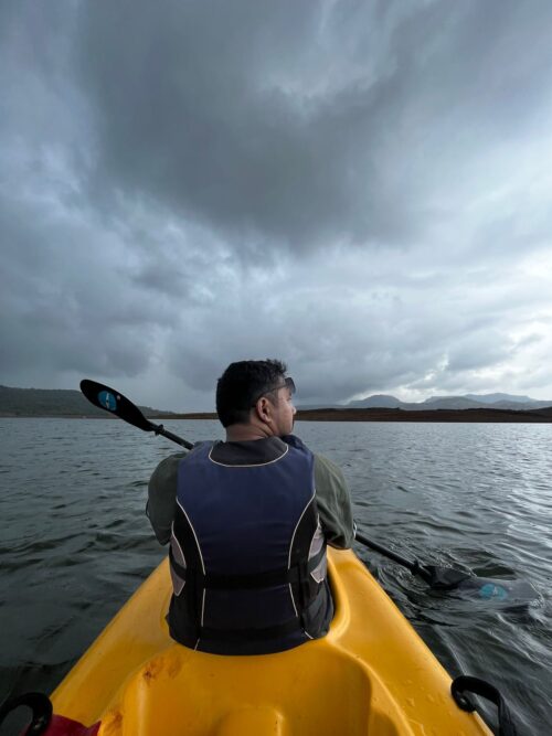 Kayaking in Pawna Lake